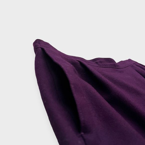 Vintage 80s Pendleton Skirt Suit 12 Houndstooth Blazer 2 Piece Set Purple Green - Picture 10 of 14